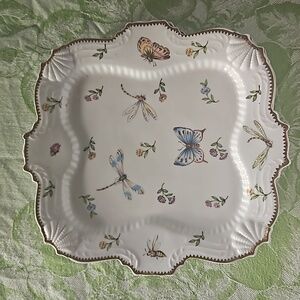 I. Godinger & Co. set of 4 butterfly plates